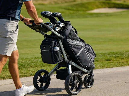 Golf Push Cart Makers Race to Redefine On-Course Mobility Golf Accessories Reviews