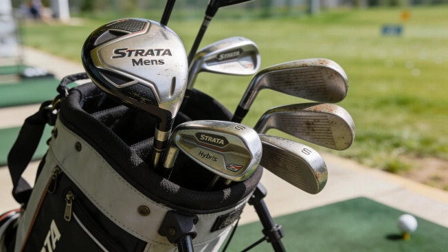 Strata Mens Golf Set Offers Forgiveness, Stumbles on Putter and Hybrids Golf Accessories Reviews